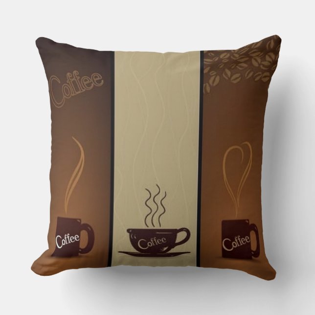 Coffee Lovers Pillow (Front)