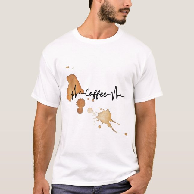 coffee lovers t shirt (Front)