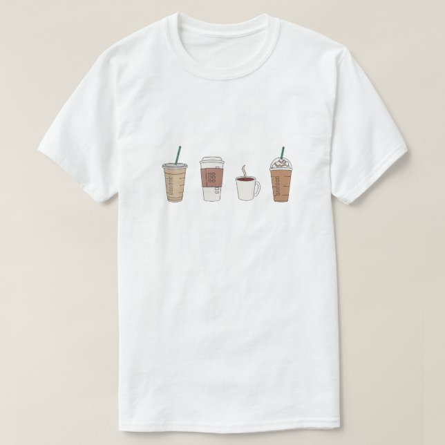 "Coffee Lovers T-Shirt " (Design Front)