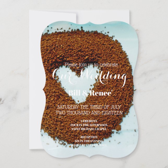 Coffee Lovers UNITE! Invitation (Front)