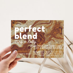 Coffee Lovers Wedding Shower Invitation