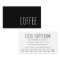 coffee loyalty punch card
