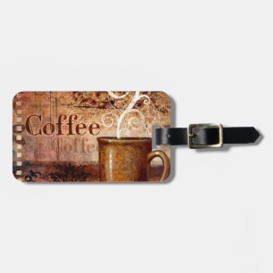 Coffee Luggage Tag