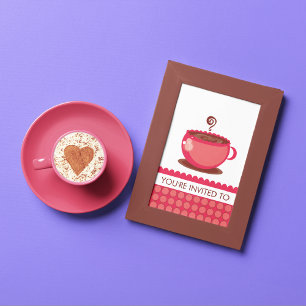 Coffee Luncheon Invitations
