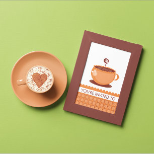 Coffee Luncheon Invitations