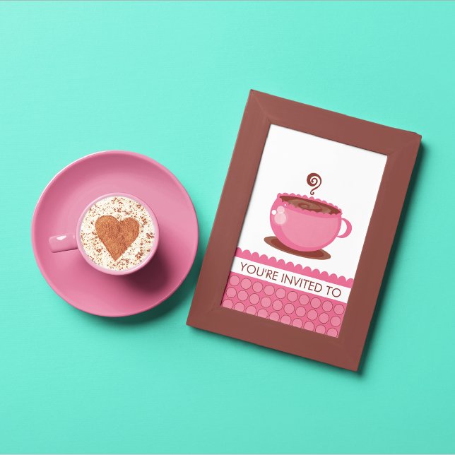Coffee Luncheon Invitations (Creator Uploaded)