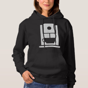 Coffee Machine Cafe Worker Uniform  Hoodie