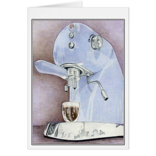 Coffee Machine Card (Front)