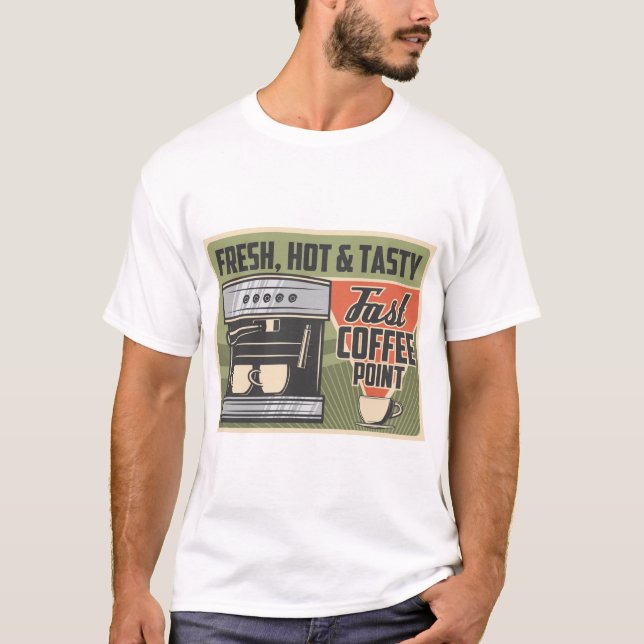 Coffee machine T-Shirt (Front)