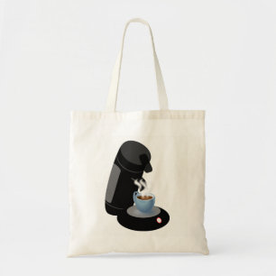 Coffee Machine Tote Bag