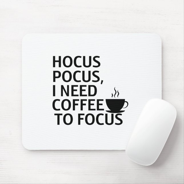 Coffee & Magic Mousepad (With Mouse)