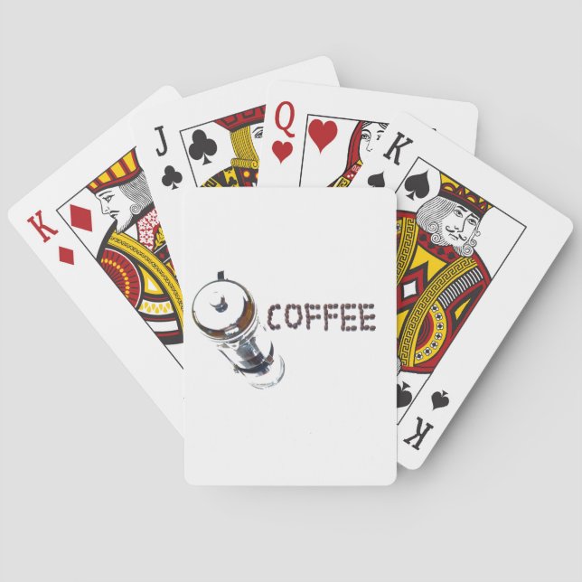 Coffee MagicEnjoy, 'first thing in the morning', ' Playing Cards (Back)