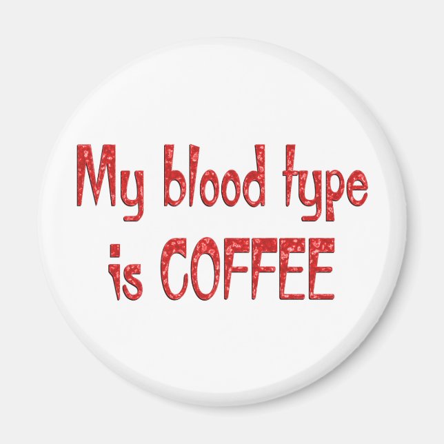 Coffee Magnet (Front)