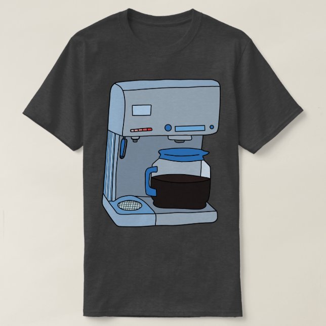 Coffee Maker T-Shirt (Design Front)