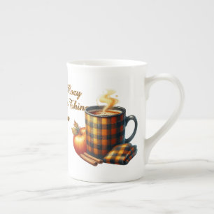 Coffee Makes Things Happen Bone China Mug