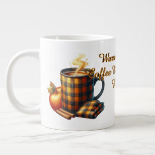 Coffee Makes Things Happen Large Coffee Mug
