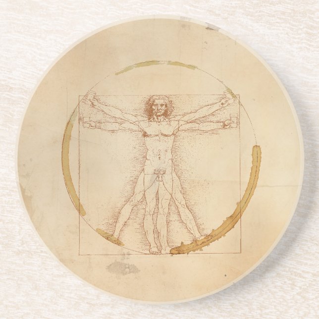 Coffee Man Coaster (Front)