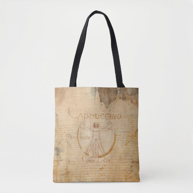 Coffee Man Tote Bag (Front)