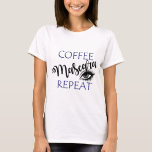 Coffee Mascara Repeat T-Shirt