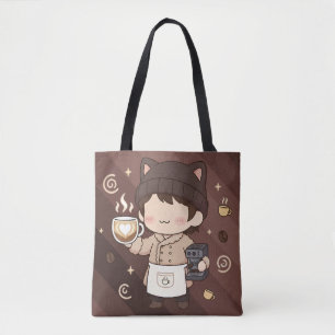 Coffee Master Espresso Expert Art Tote Bag