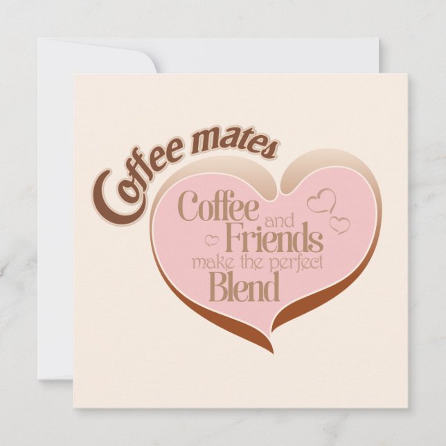 Coffee mates card (Front)