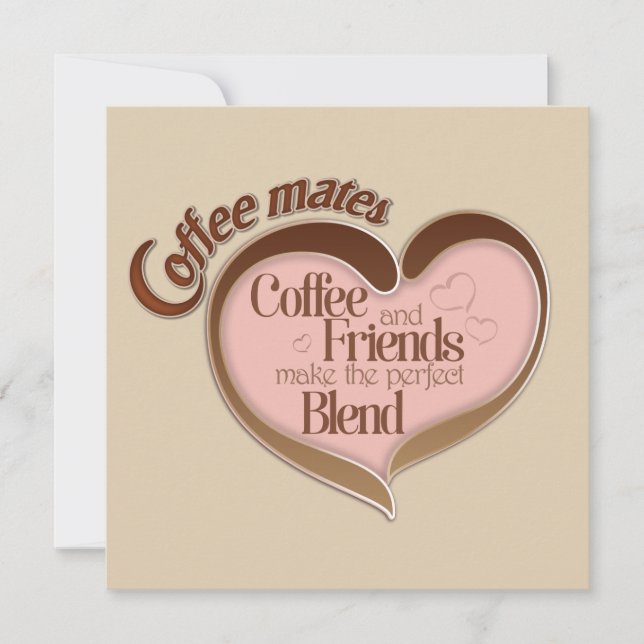 Coffee mates card (Front)