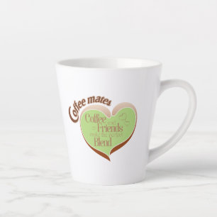 Coffee mates  latte mug
