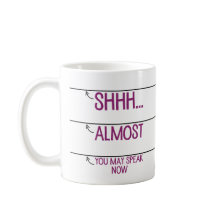 Coffee Measuring Cup: You May Speak Now Mug