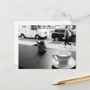 Coffee Moments in NYC Postcard