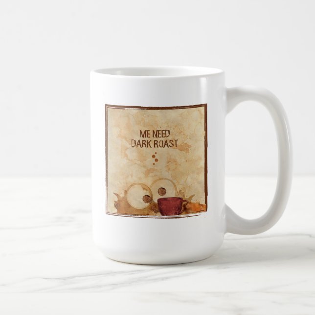 Coffee Monster - double double Coffee Mug (Right)