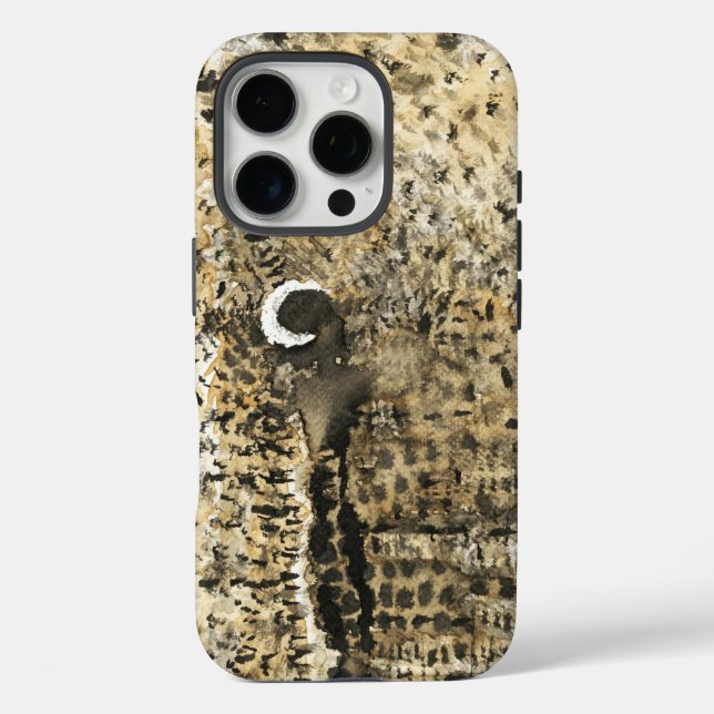 Coffee Moon iPhone Cover (Back)