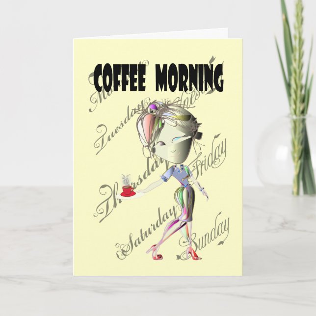 Coffee Morning Event Invitation (Front)