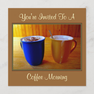 Coffee Morning Invitation