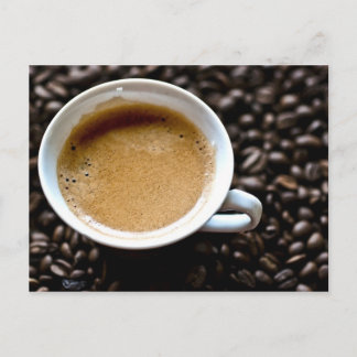 Coffee morning postcard