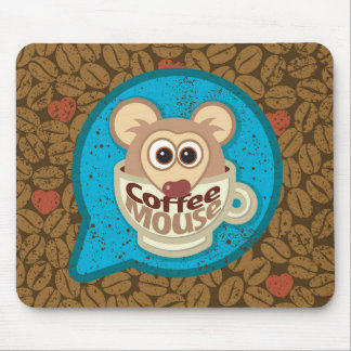 Coffee Mouse Mouse Pad
