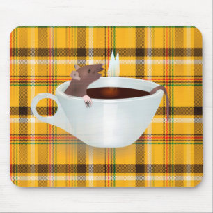 coffee mouse pad