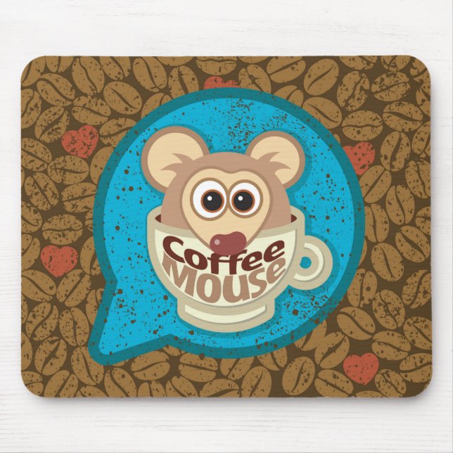 Coffee Mouse Pad (Front)