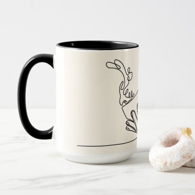 coffee mug (With Donut)