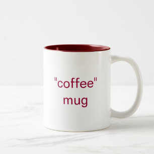 "coffee" mug