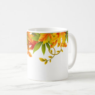 Coffee Mug-Autumn Leaves Coffee Mug