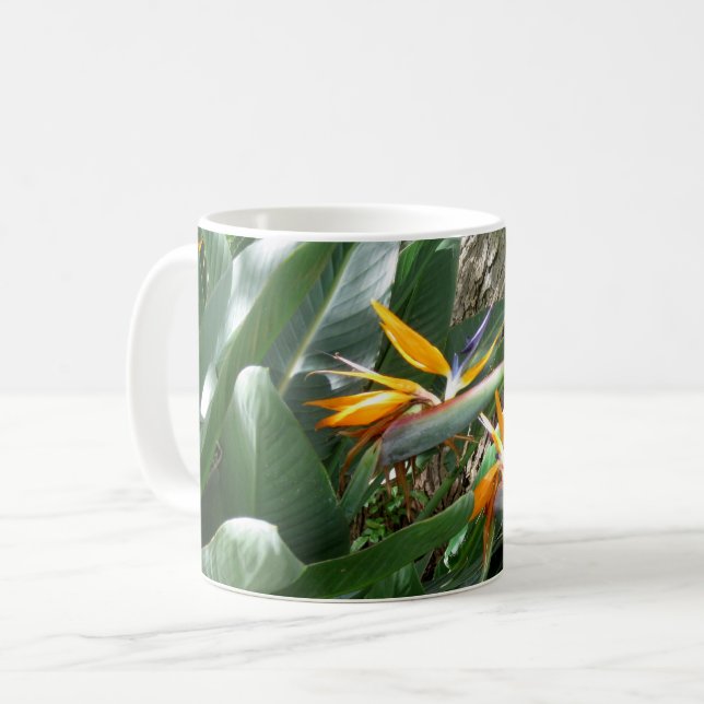 Coffee Mug Bird Of Paradise (Front Left)