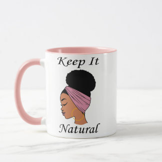 Coffee Mug - Black Woman with Natural Hair