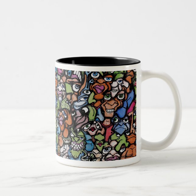 Coffee Mug "Blue Fools Paradise" (Right)