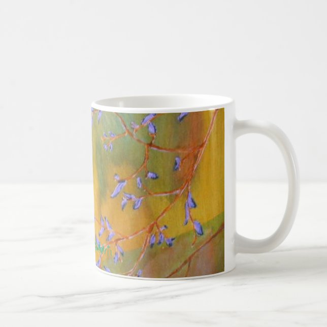 Coffee Mug Branching Out design with border (Right)
