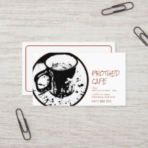 Coffee Mug Business Card