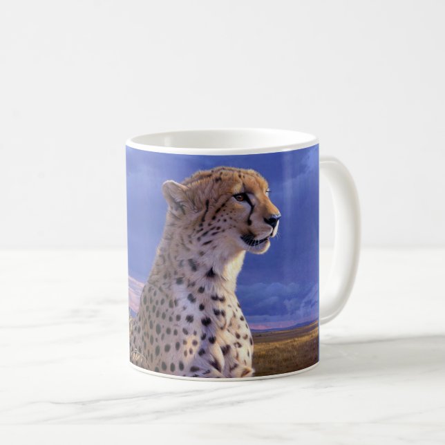 Coffee Mug-Cheetah Coffee Mug (Front Right)