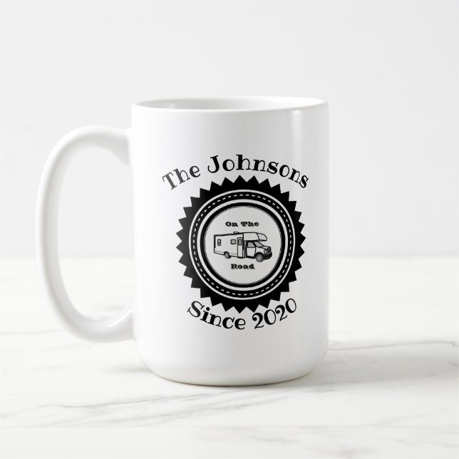 Coffee Mug Class C Road Warrior w/name (Left)