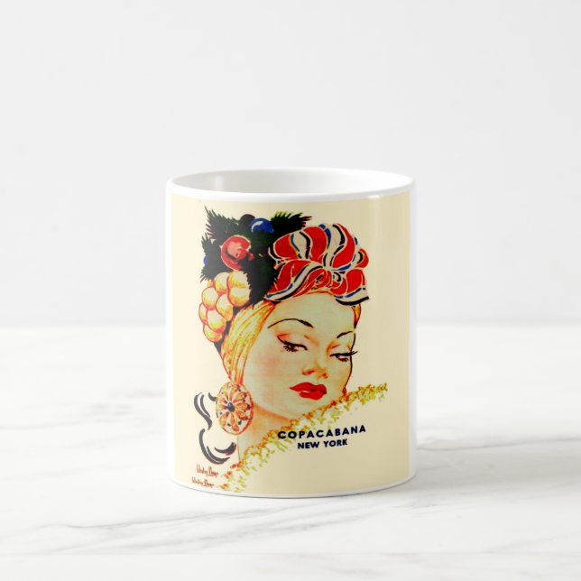 Coffee Mug Copacabana Carmen Miranda (Center)