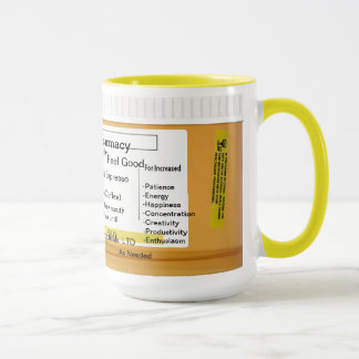 Coffee Mug Customisable Prescription RX