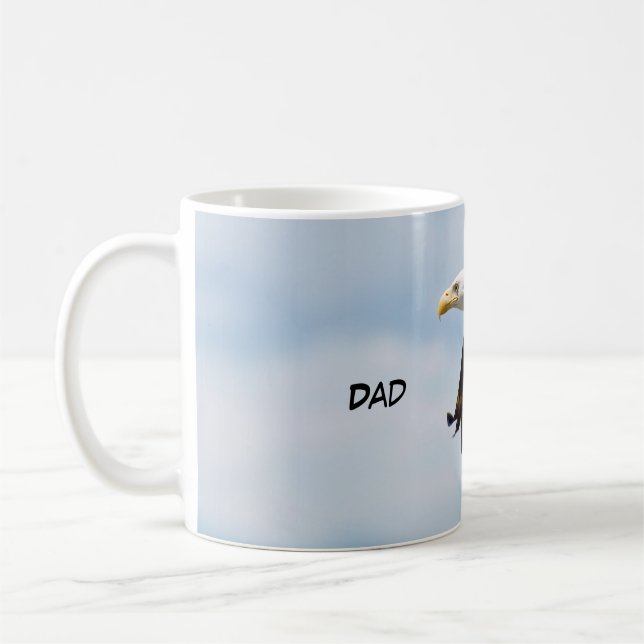 Coffee mug featuring Bald Eagle (Left)